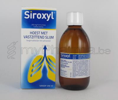 SIROXYL VOLW 250 ML SIROOP (geneesmiddel)