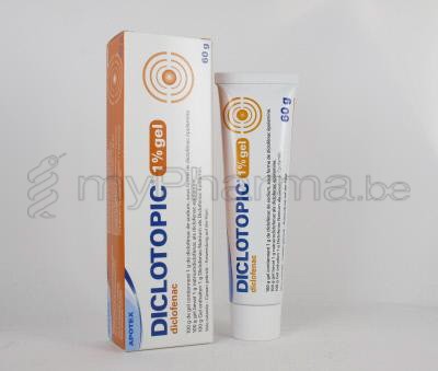 DICLOTOPIC 1% 60 G GEL                       (geneesmiddel)