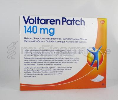 VOLTAREN PATCH 140 MG 10 PLEISTERS                (geneesmiddel)