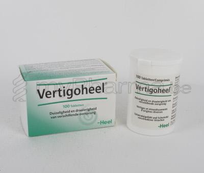 VERTIGOHEEL TABL 100                               (homeopatisch geneesmiddel)