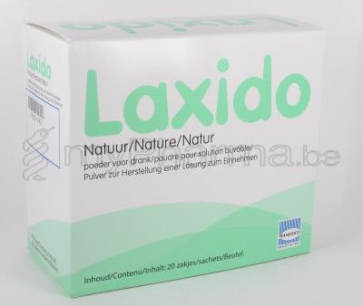LAXIDO NATUUR 13,7 G 20 ZAKJES  (geneesmiddel)