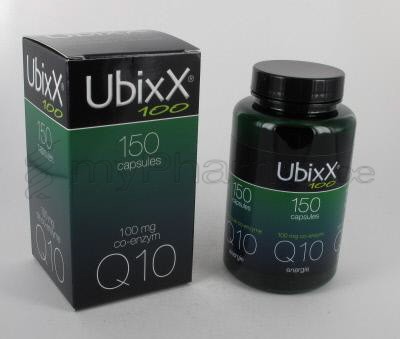 UBIXX 100MG 150 caps (voedingssupplement)