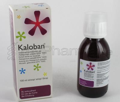 KALOBAN 13,33MG/5ML 100 ML SIROOP                                (geneesmiddel)