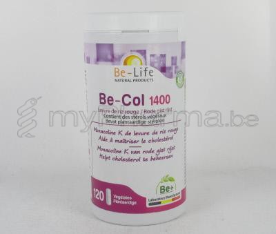 BE-COL 1400 BE LIFE 120 pot gel (voedingssupplement)