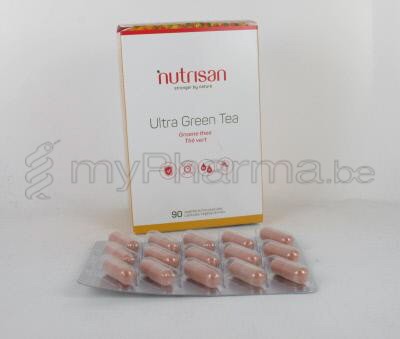 ULTRA GREEN TEA NF       V-CAPS  90       NUTRISAN (voedingssupplement)