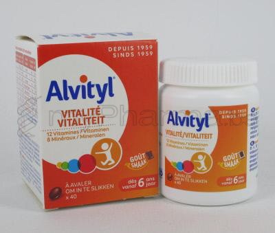 ALVITYL VITALITEIT          TABL 40                (voedingssupplement)